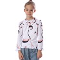 Feet Toes Foot Barefoot Footprint Kids  Frill Detail T-Shirt View1