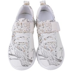 Owl Bird Wildlife Bird Of Prey Women s Velcro Strap Shoes by Modalart