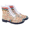 Ethnic-tribal-pattern-background Men s High-Top Canvas Sneakers View3