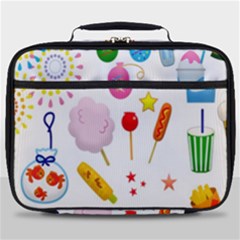 Summer Fair Food Goldfish Full Print Lunch Bag by Ravend