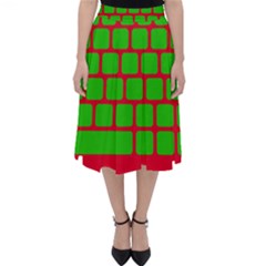 Keyboard Keys Computer Input Pc Classic Midi Skirt by Ravend