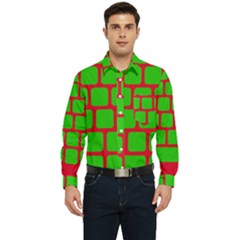 Keyboard Keys Computer Input Pc Men s Long Sleeve Pocket Shirt  by Ravend