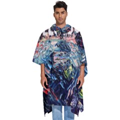 Hollywood Art Starry Night Van Gogh Men s Hooded Rain Ponchos by Modalart