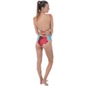 Watermelon Fruit Tie Strap One Piece Swimsuit View2