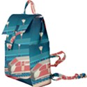 Leaves Boho Plant Bohemian Drawing Buckle Everyday Backpack View1