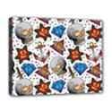 Full Color Flash Tattoo Patterns Deluxe Canvas 20  x 16  (Stretched) View1