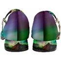 Aurora Borealis Nature Sky Light Women s Mary Jane Shoes View4