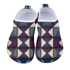 Symmetry Geometric Pattern Texture Men s Sock-style Water Shoes