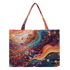 Pattern Abstract Medium Tote Bag by Pakjumat