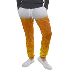 Beer Bubbles Pattern Men s Jogger Sweatpants by Maspions