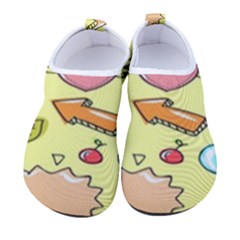 Cute Sketch Child Graphic Funny Men s Sock-style Water Shoes by Hannah976