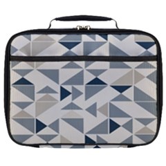 Geometric Triangle Modern Mosaic Full Print Lunch Bag by Hannah976