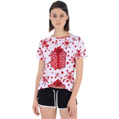 Cute Gift Boxes Open Back Sport T-shirt by ConteMonfrey
