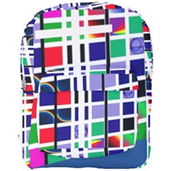 Color Graffiti Pattern Geometric Full Print Backpack by Hannah976