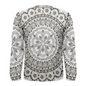 Vector Mandala Drawing Decoration Men s Long Sleeve T-Shirt View2