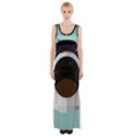 Astronaut Space Astronomy Universe Thigh Split Maxi Dress View1