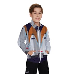 Rocket Space Universe Spaceship Kids  Windbreaker by Sarkoni