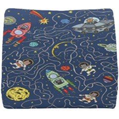 Cat Cosmos Cosmonaut Rocket Seat Cushion by Grandong