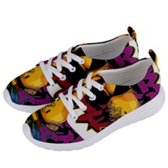 Xtreme Skateboard Graffiti Women s Lightweight Sports Shoes by Sarkoni