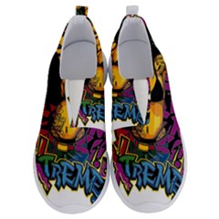 Xtreme Skateboard Graffiti No Lace Lightweight Shoes by Sarkoni