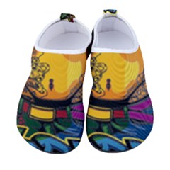 Xtreme Skateboard Graffiti Women s Sock-style Water Shoes by Sarkoni