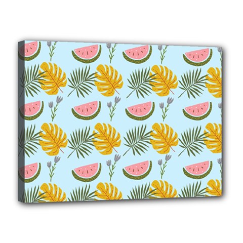 Summer Pattern Texture Vibes Canvas 16  X 12  (stretched)