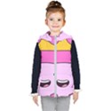 Adventure Time Princess Bubblegum Kids  Hooded Puffer Vest View1