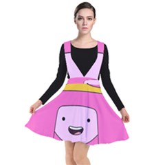 Adventure Time Princess Bubblegum Plunge Pinafore Dress by Sarkoni