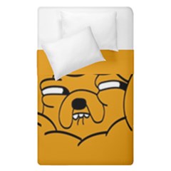 Adventure Time Jake The Dog Duvet Cover Double Side (single Size) by Sarkoni