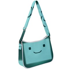 Adventure Time Bmo Zip Up Shoulder Bag by Sarkoni