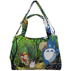 Anime My Neighbor Totoro Jungle Double Compartment Shoulder Bag by Sarkoni