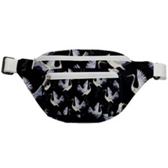 Crane Pattern Fanny Pack by Bedest