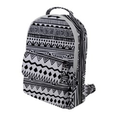 Boho Style Pattern Flap Pocket Backpack (large) by Bedest