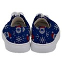 Santa Clauses Wallpaper Kids  Low Top Canvas Sneakers View4