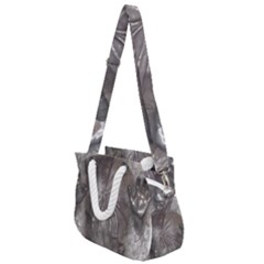 Han Solo In Carbonite Rope Handles Shoulder Strap Bag by Sarkoni