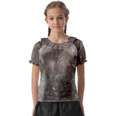 Han Solo In Carbonite Kids  Frill Chiffon Blouse by Sarkoni