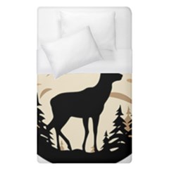 Deer Wildlife Duvet Cover (single Size) by Sarkoni