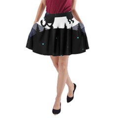 Cartoon  Adventure Time A-line Pocket Skirt by Bedest