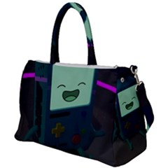 Bmo In Space  Adventure Time Beemo Cute Gameboy Duffel Travel Bag by Bedest