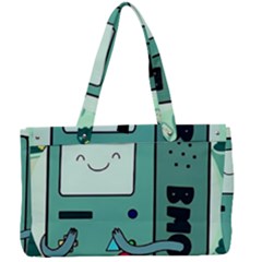 Adventure Time Bmo Canvas Work Bag by Bedest