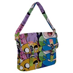 Adventure Time Finn  Jake Buckle Messenger Bag by Bedest