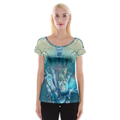 Adventure Time Lich Cap Sleeve Top by Bedest