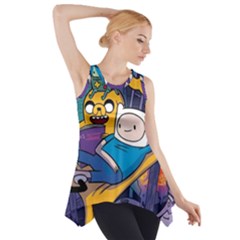 Adventure Time Finn  Jake Marceline Side Drop Tank Tunic by Bedest