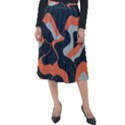 Dessert and Mily way  Pattern  Classic Velour Midi Skirt  View1