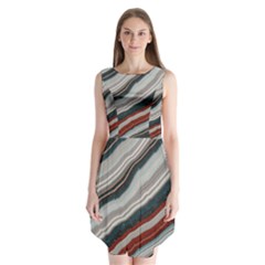 Dessert Road  pattern  All Over Print Design Sleeveless Chiffon Dress   by coffeus