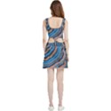 Dessert waves  Pattern  all over Print design Velour Cutout Dress View2