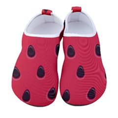 Seamless Watermelon Surface Texture Women s Sock-style Water Shoes by Hannah976