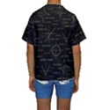 Abstract Math Pattern Kids  Short Sleeve Swimwear View2