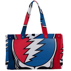 Grateful Dead Big Skull Canvas Work Bag by Bedest