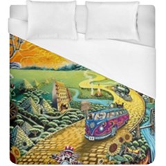 Grateful Dead Golden Road Duvet Cover (king Size) by Bedest